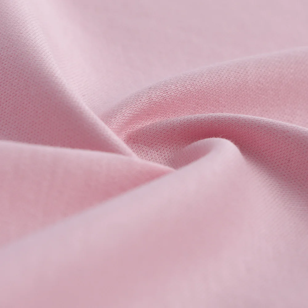 T-shirt fabric 60S High Quality Eco-Friendly custom plain dyed 100% cotton  breathable Liquid ammonia cotton fabric