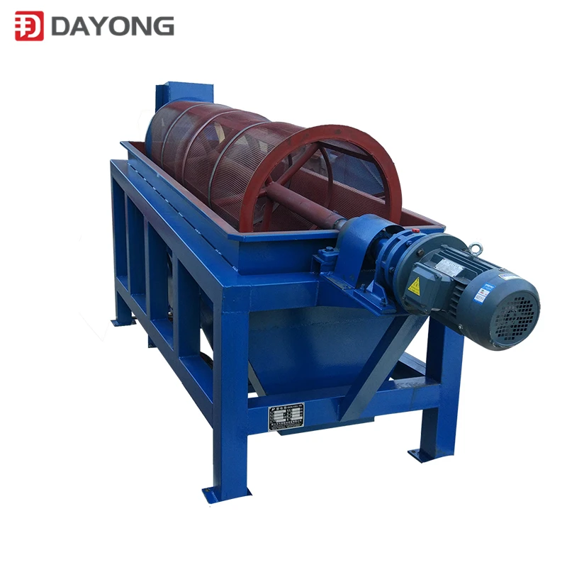 Industrial Compost Rotary Trommel Screen Drum Sieve Machine