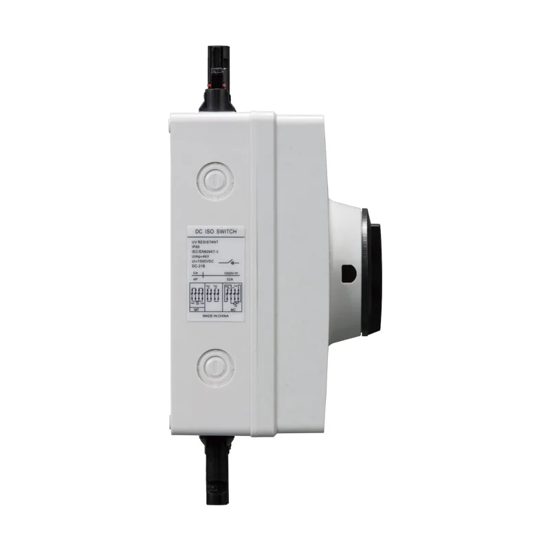 OEM IP66 CE IEC наружный pv отключитель 4p 100A 1500v солнечный dc водонепроницаемый Солнечный изолятор переключатель с солнечным