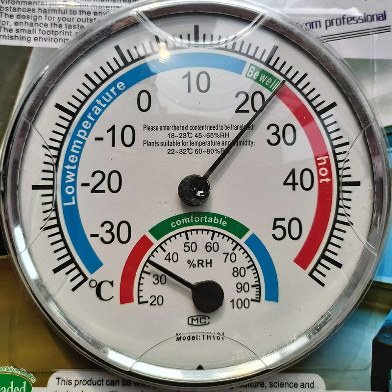 TH101B Home Hygrometer Thermometer Measurement Pointer Hygrometer Temperature