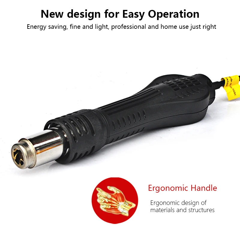 Handskit 898d двойная цифровая паяльная станция с горячим воздухом пистолет температура регулируемый паяльник светодиодный