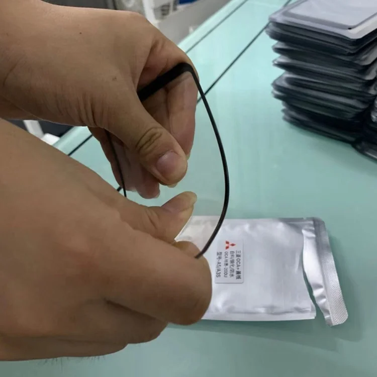 3 in 1 Phone Original Front Glass Oca Glass With Oca For Iphone Samsung Xiaomi Huawei