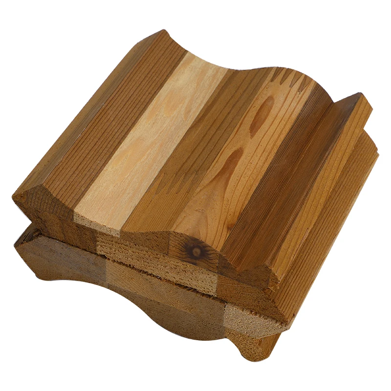 Wooden Moulding Upscale Red Ceder Crown Moulding for Ceiling Decoration