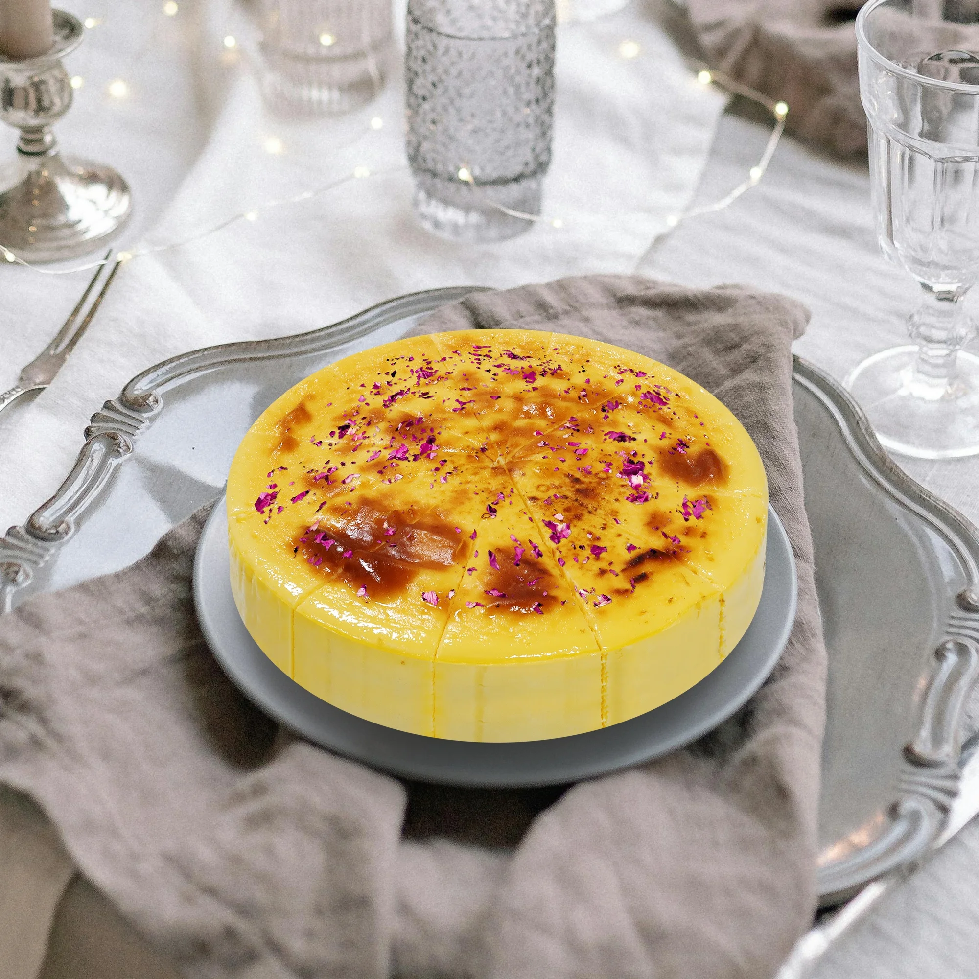 Rose Basque 8 inches Animal Cream Dessert Birthday Party Cafe