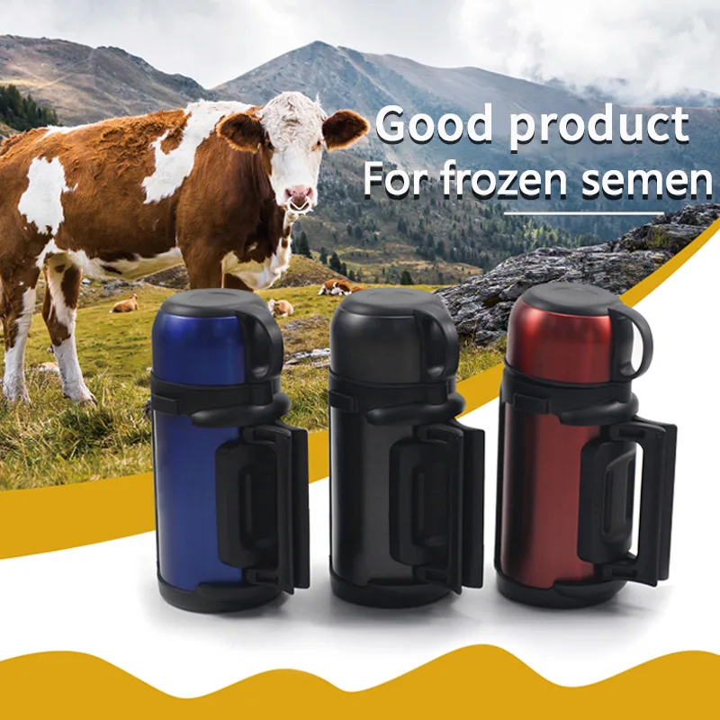 Semen Collection Cup Stainless Steel Plastic Cow Cattle Sheep Frozen Sperm Thawing Cup