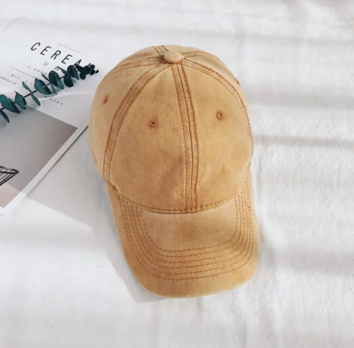 Factory price embroidery design New Dad Hat  Hair Day Cap Women Men Hat Washed Baseball Cap