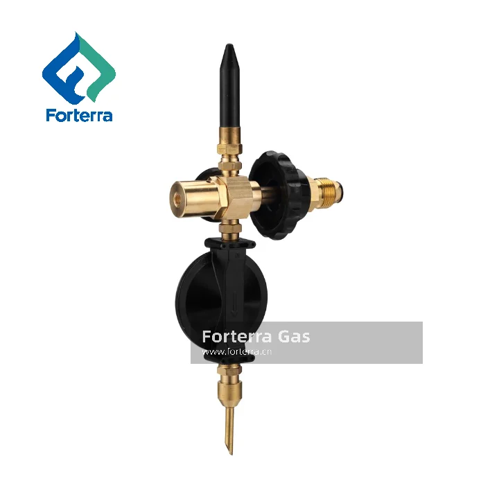 High Quality Industry Gas Pressure Regulator Valve Helium Balloon Gas Filler Regulator with Gauge