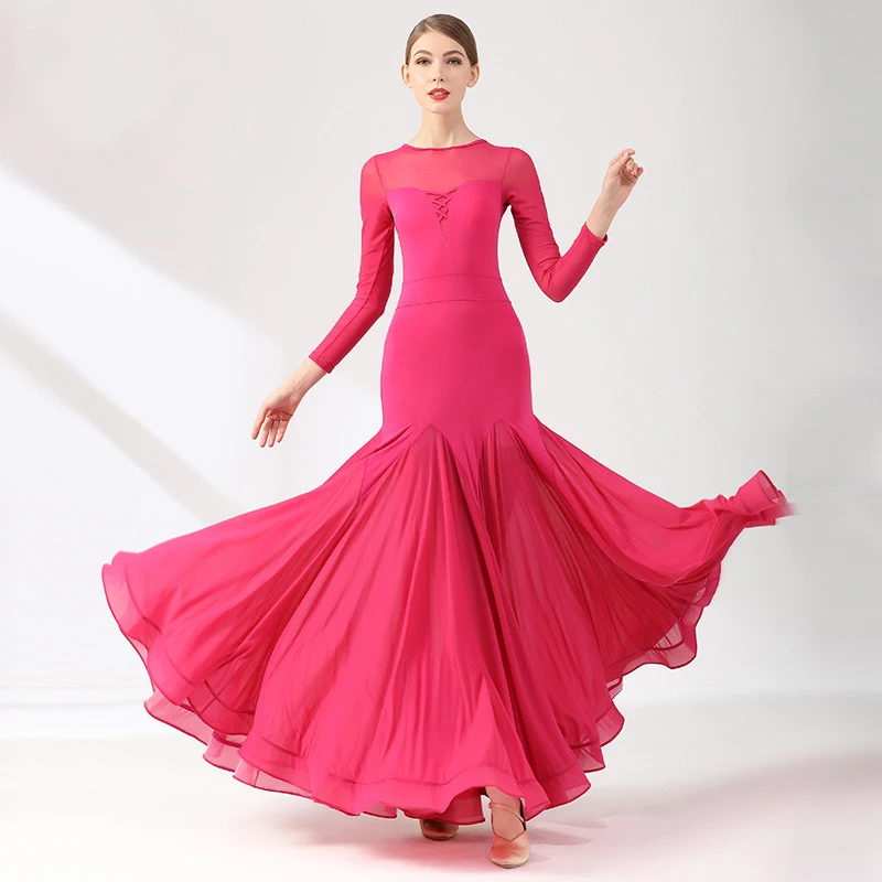 Standard Ballroom Dress Woman Dance Competition Dresses Dance Dress