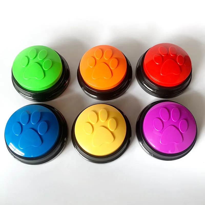 The factory dog buttons for communication set of 6 custom interactive button dog talking buttons for pet training communication