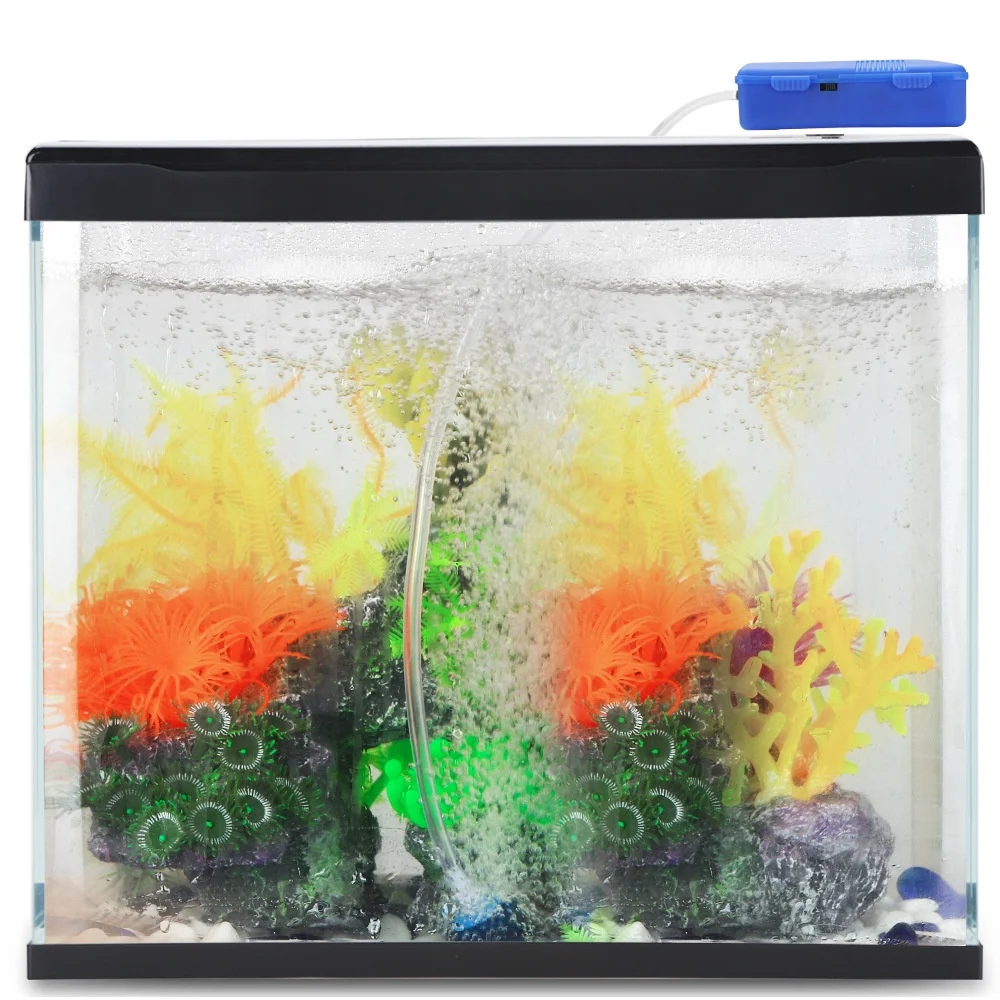 RS 960/980/101/212/312 Portable oxygen pump for fish farming and fishing silent dry battery oxygen supply pump