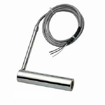 Hot runner brass pipe heater nozzle heater pressed with coil heater