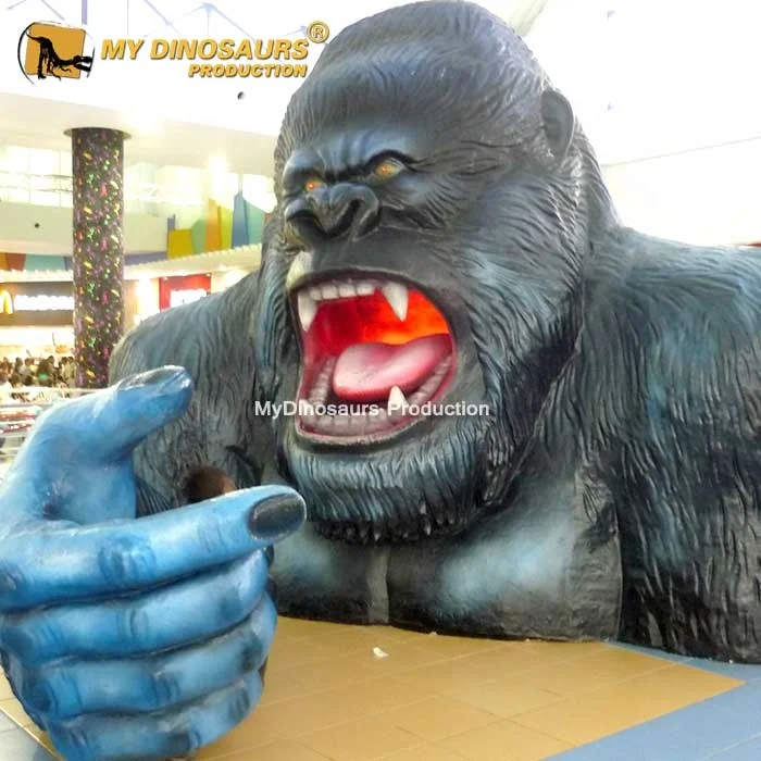MyDino L130 кино реквизит реалистичные искусственные животные гиганты статуи Kingkong для