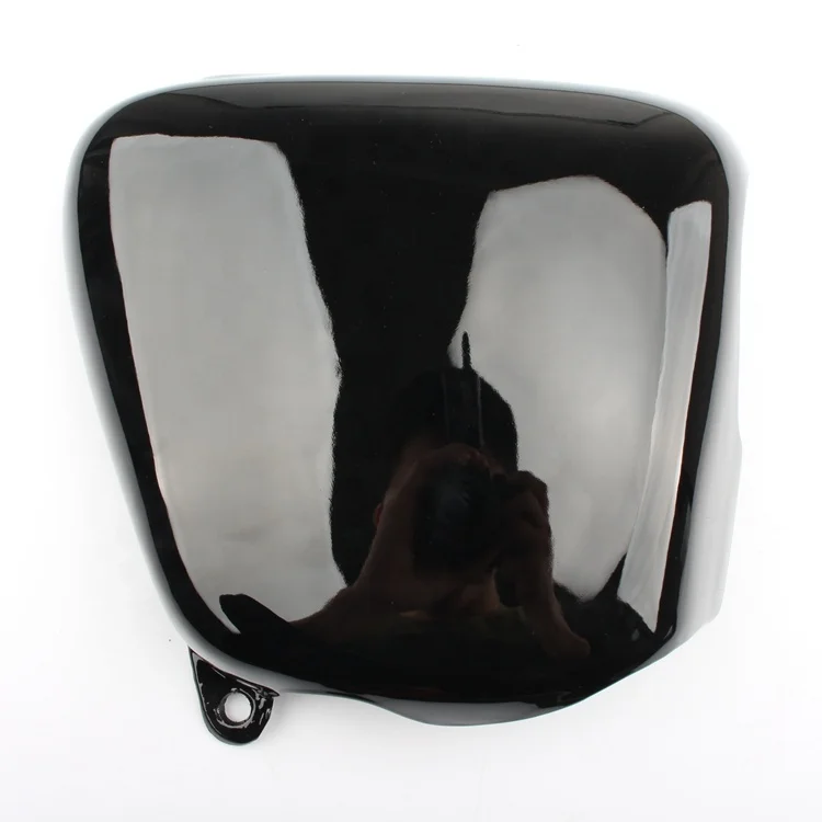 REALZION Motorcycle Battery Cover Anti Fall Protector Fairing Parts For Triumph BONNEVILLE T100 SE ACE Thruxton 900 Scrambler