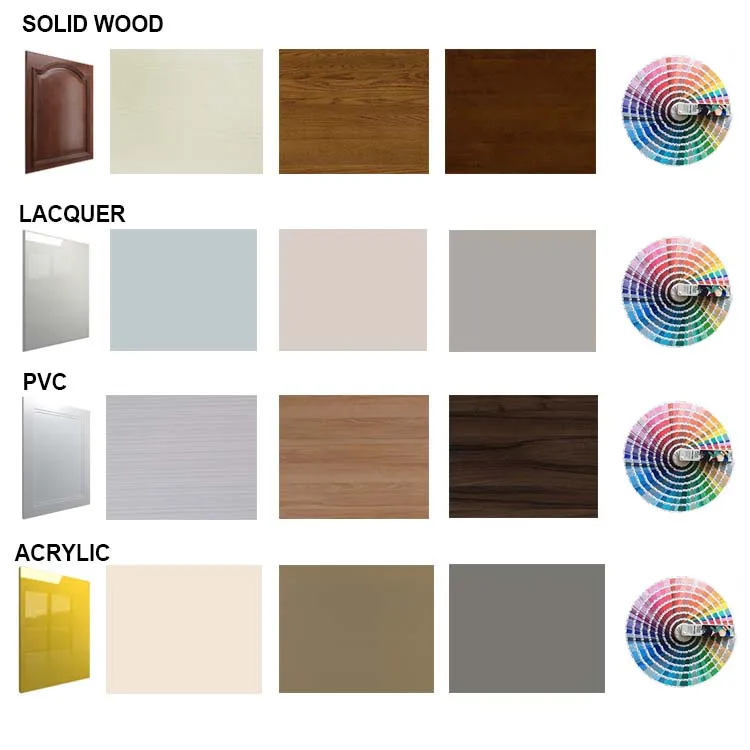 2022 New Design Modern Style White Painted Shaker Gloss Lacquer Modular Kitchen Cabinet