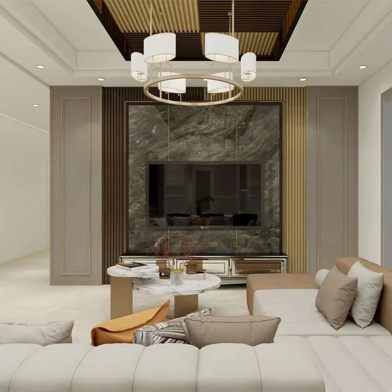 Factory Price Wood Grain Colors Slotted Wood Panels Teak Walnut Colors Wood-panels