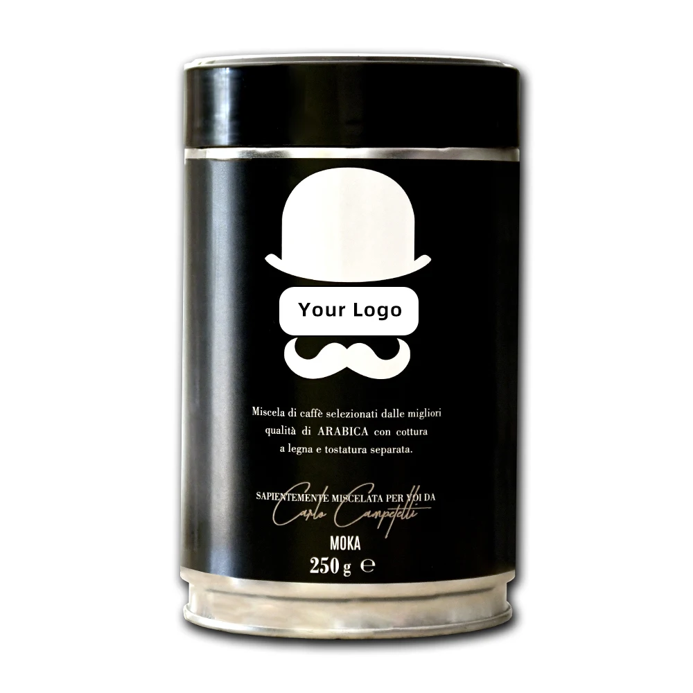 Top Quality Made In Italy Ground Arabica Coffee Gr. 250 Ground Coffee Enriched With 100% Arabica For Private Label