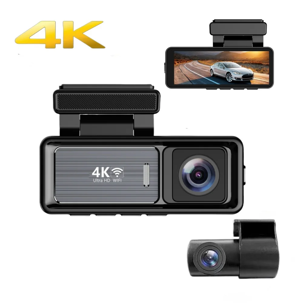 New3.2 Inch mini hidden driver Car Dvr video recorder dash cam dashcam camera front and rear with Wifi GPS FHD Night Vision Auto