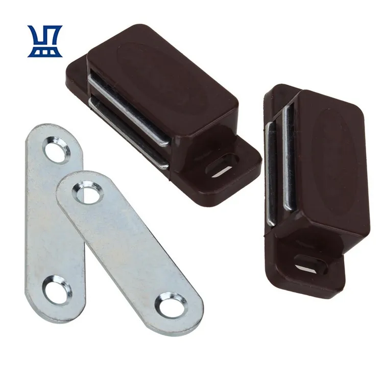 BQLZR Free Shipping 20Pcs  Brown Magnetic Cabinet Door Catch Cabinet Door Magnets for Cabinet Door Drawer Latch