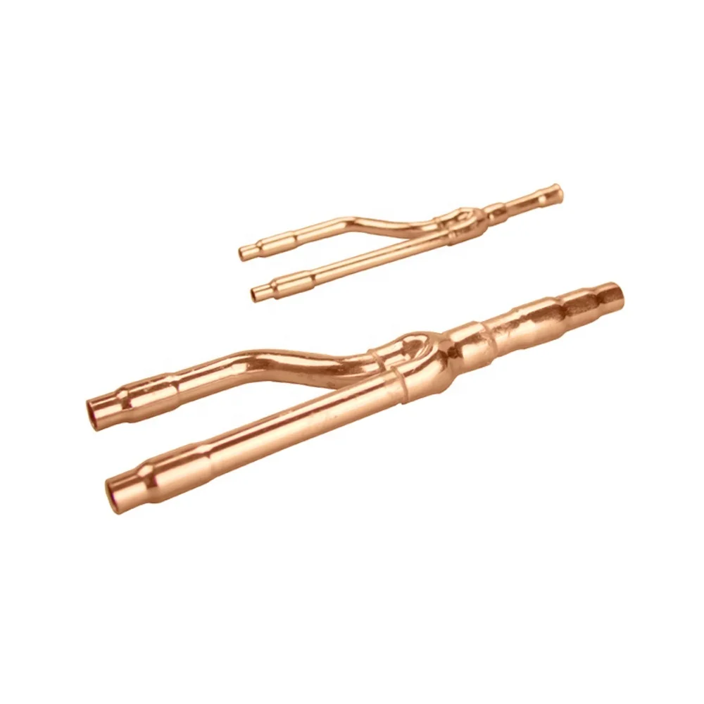 DAIKIN VRV System Air Conditioner Parts Copper Pipe Fittings Y Branch Joint Copper Pipe