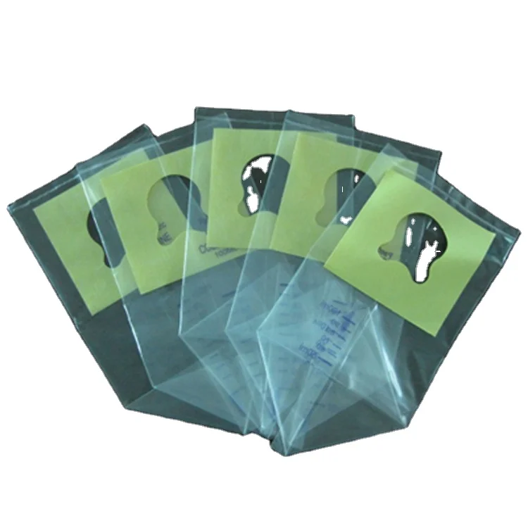 medical eo gas  sterile pvc material pediatric urine bag