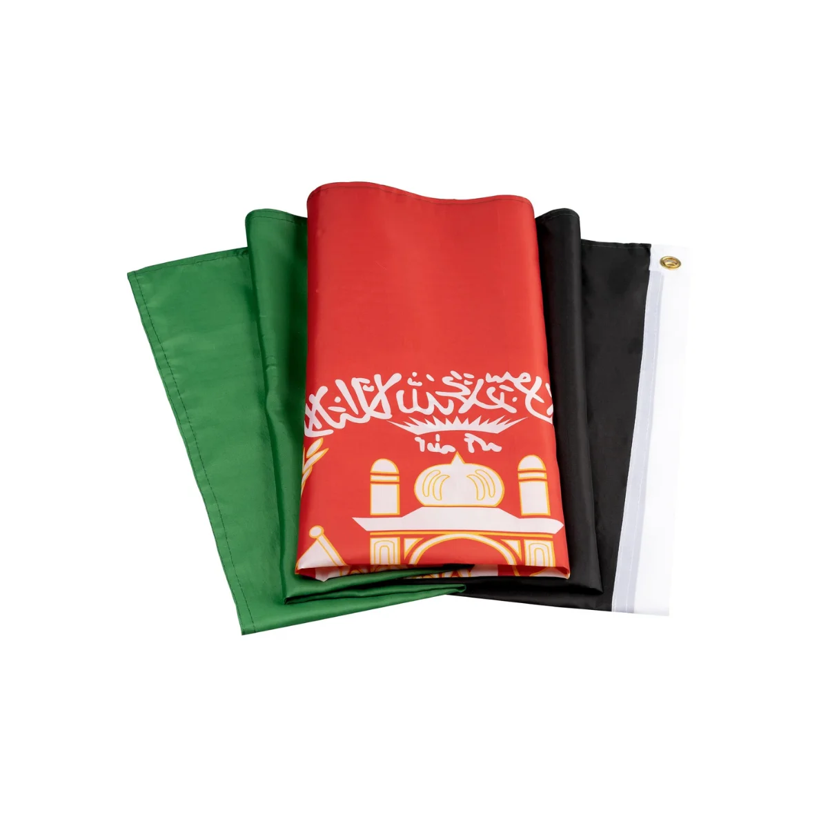 custom 12x18 in polyester Afghanistan car flag double side afghan flag for car