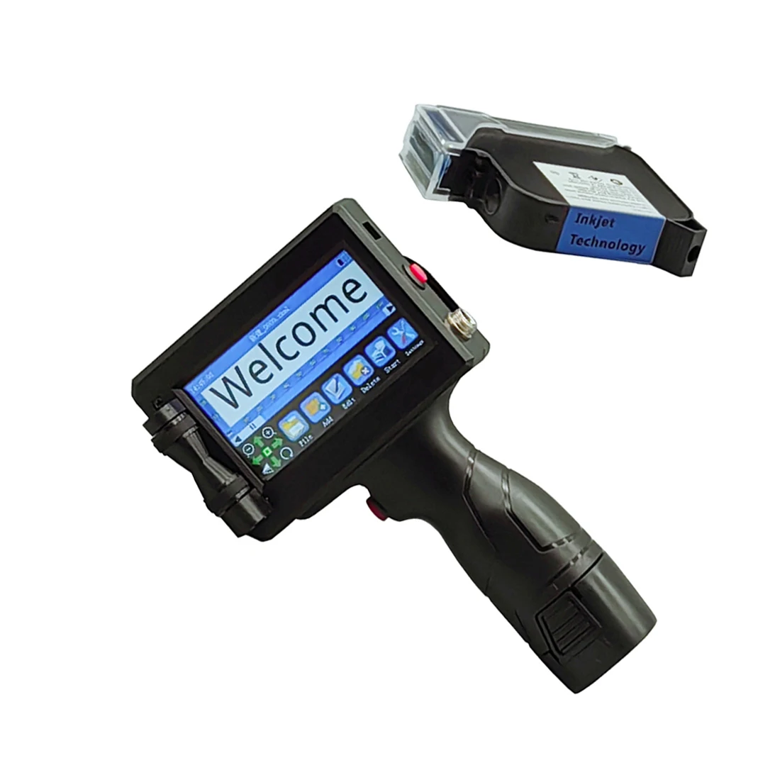 Tij Expiry Date Printer for Bottle Bottom Handheld Inkjet Printer for Box Logo batch code