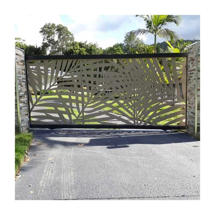 Custom Laser Cut Garden Fence Decorative Metal Privacy Screen Panels Decorative Metal Garden Gates