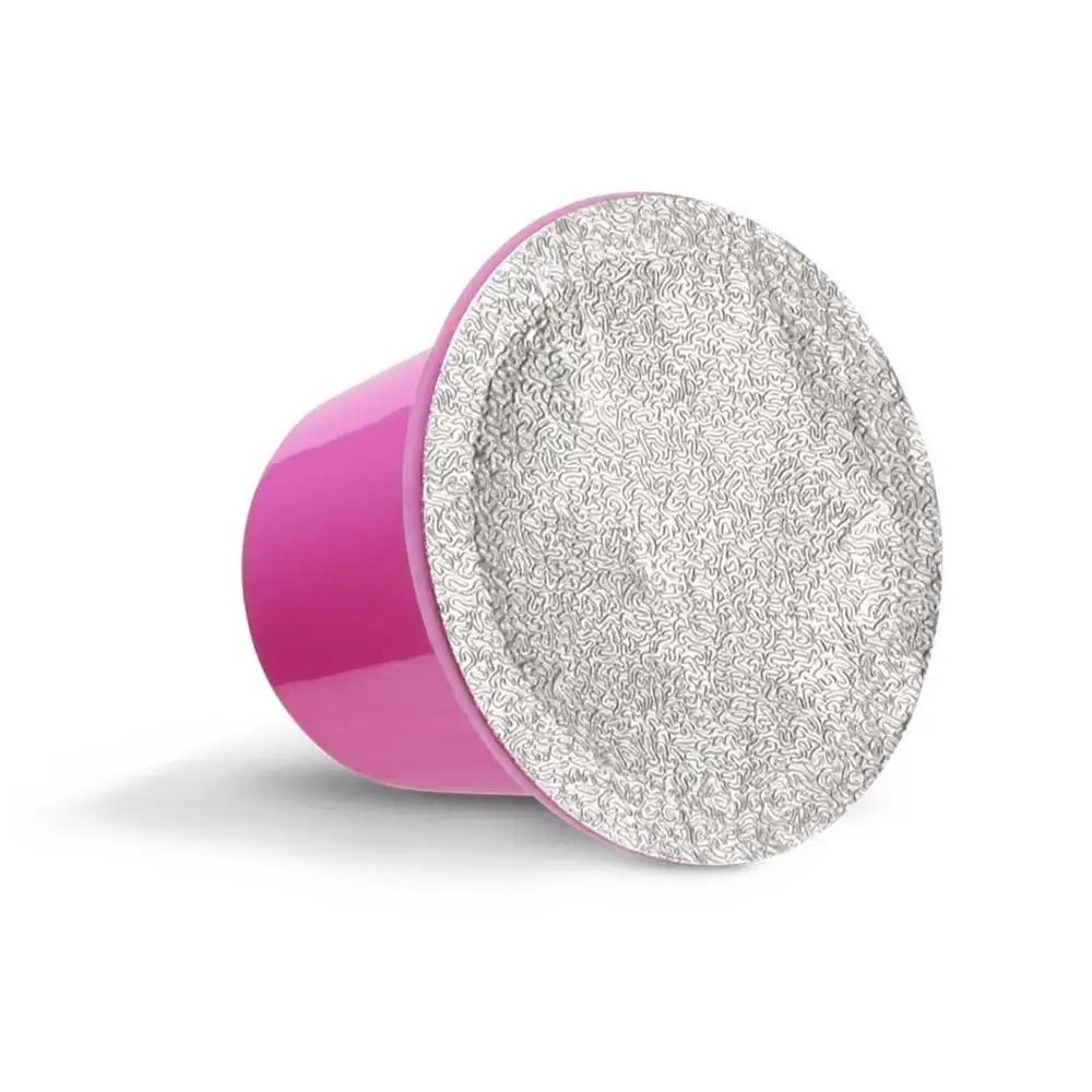 37mm Nespresso aluminum reusable coffee capsules with foil lid