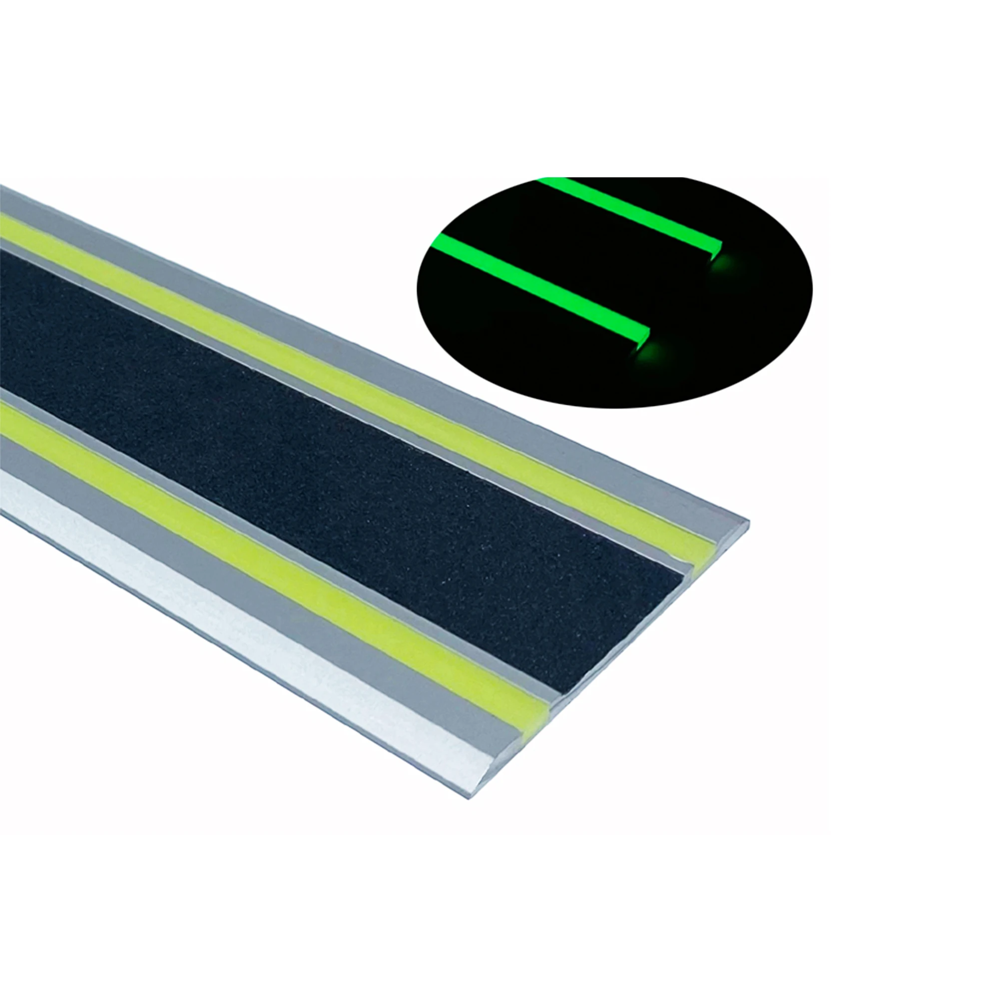 Best selling staircase accessories step edge trim nosing stainless steel anti slip stair nosing