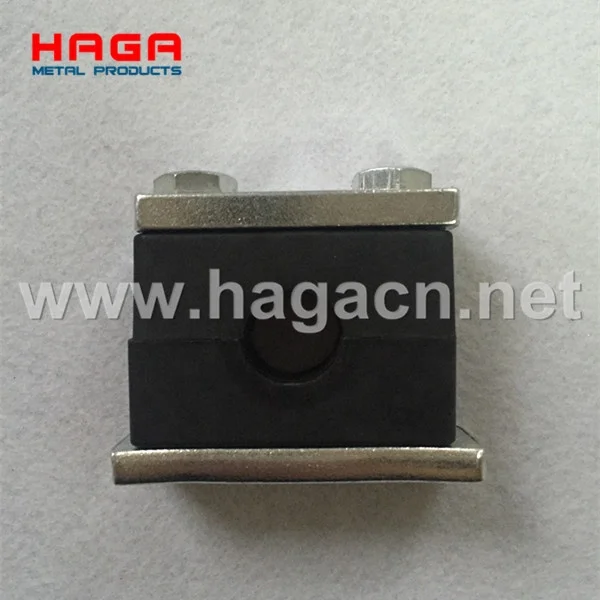 DIN 3015 Plastic Universal Light Duty PA Body Hydraulic Hose Clamp Hydraulic Pipe Clamp