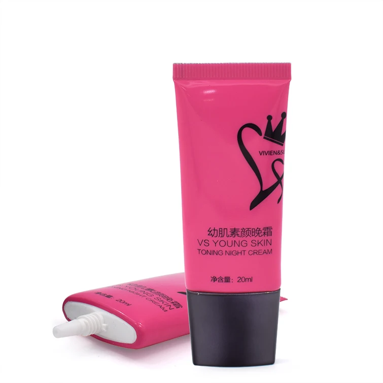 skin care cream lotion soft squeeze plastic tube