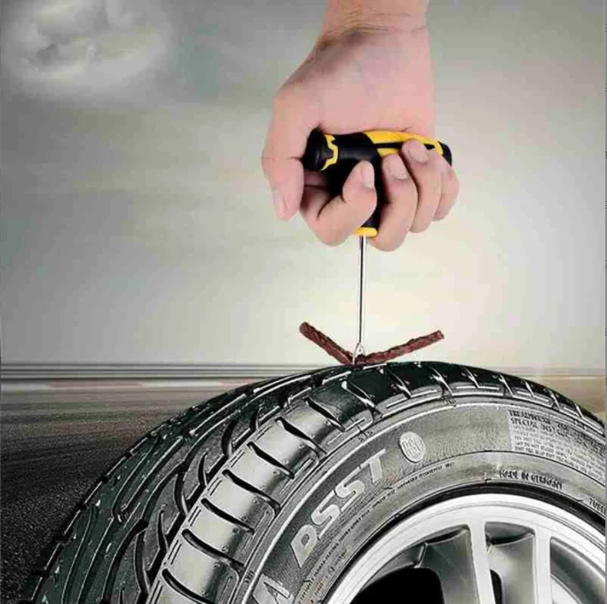 High Quality Car Bike Motorcycle Hand Dent Car Tyre Repair Tool Car Tire Repair Kit