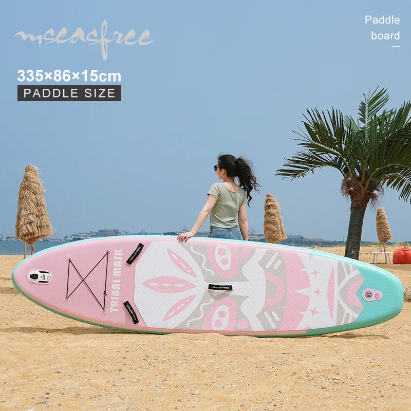 Inflatable paddleboard pvc surfboard stand-up racing wakeboard inflatable board