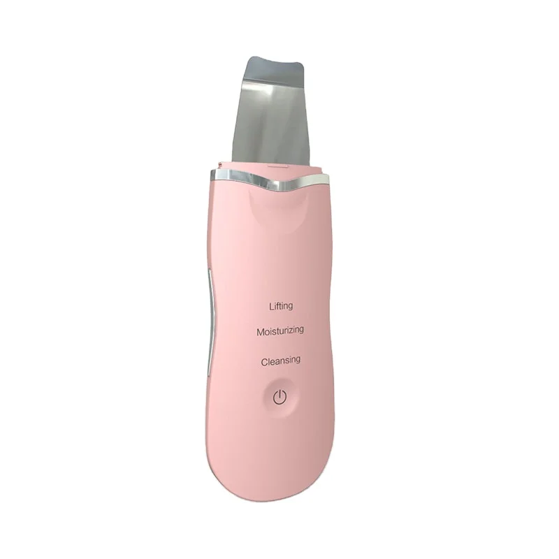 New design pocket spa handheld Exfoliating Blackheads removal spatula Skin Iontophoresis cleansing beauty device from China