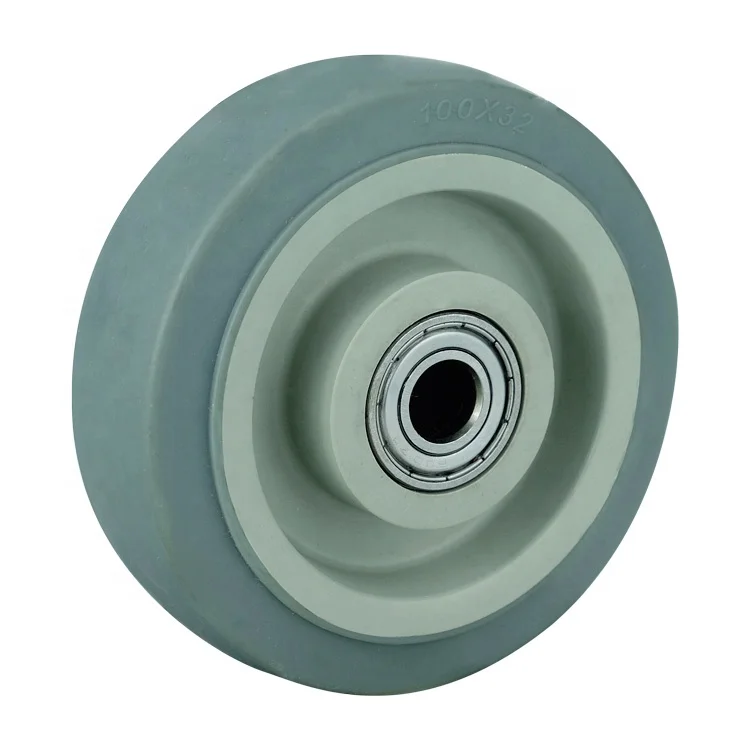  WBD Industrial 125Mm - 150Mm Rubber Storage Silent Trolley