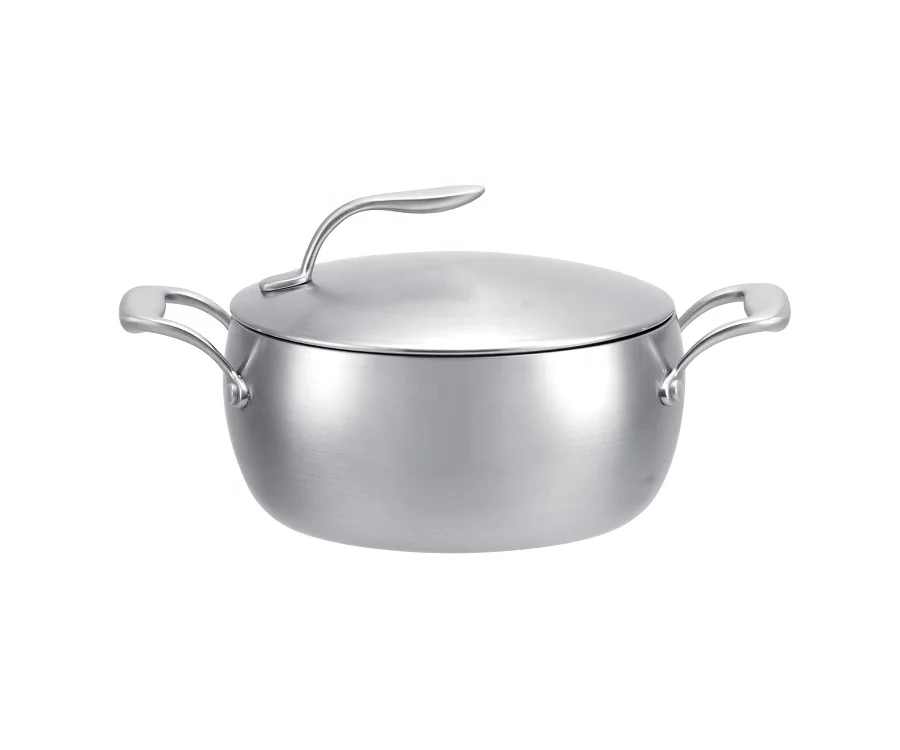 AAA Manufacture oem 14/16/18/20/22/24/26/28cm kitchen cooking soup & stock pots hotpot stainless steel casserole