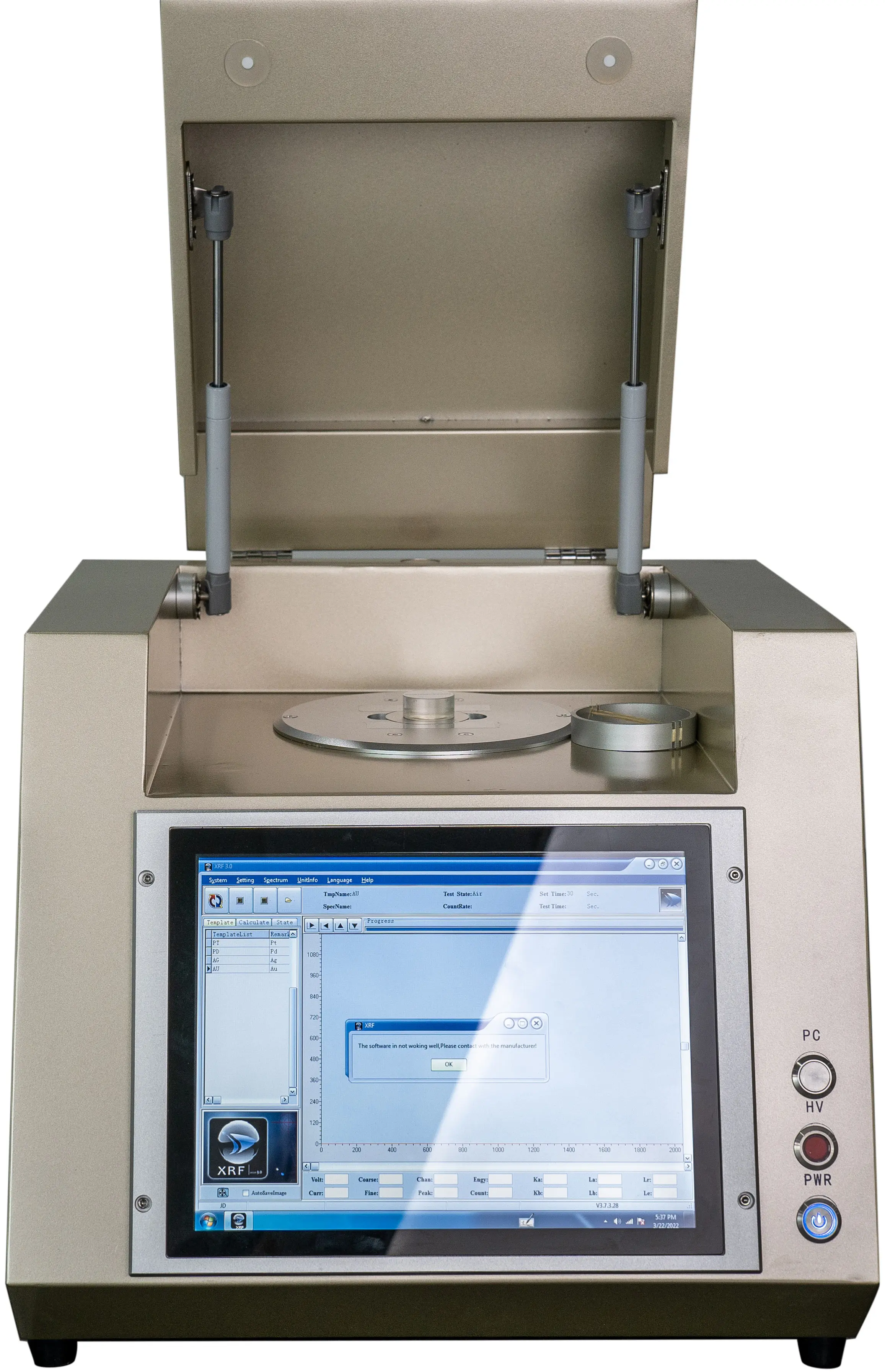 SuperbMelt X Ray  Electronic Metal Purity Analysis Desktop XRF Gold Testing Analyzer