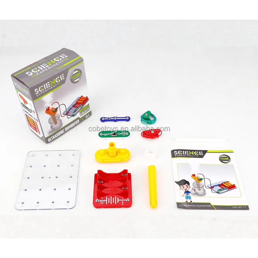 Make Your Own Spray Motor Science Electronic Building Block Kit