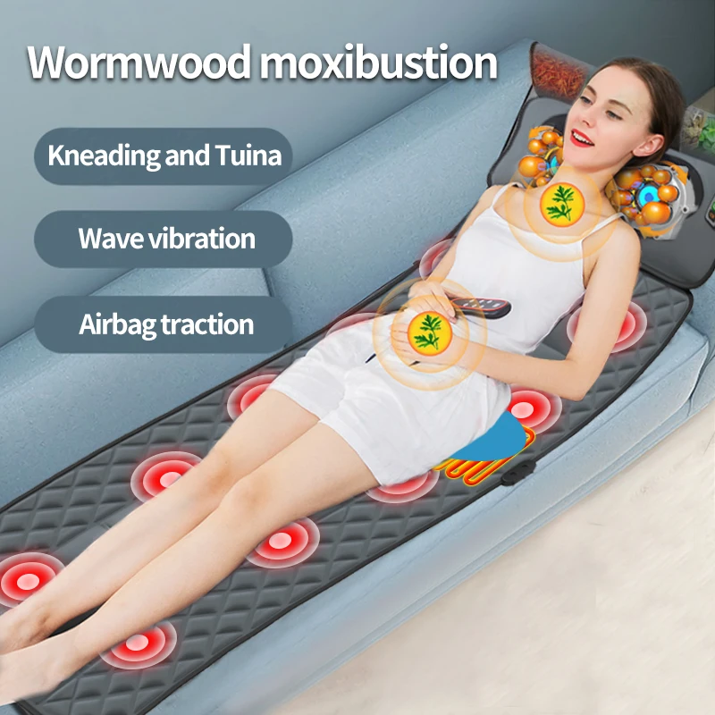 Hot Sale Electric massage therapy mattress Acupressure Body Massage Mattress for relaxing Massager