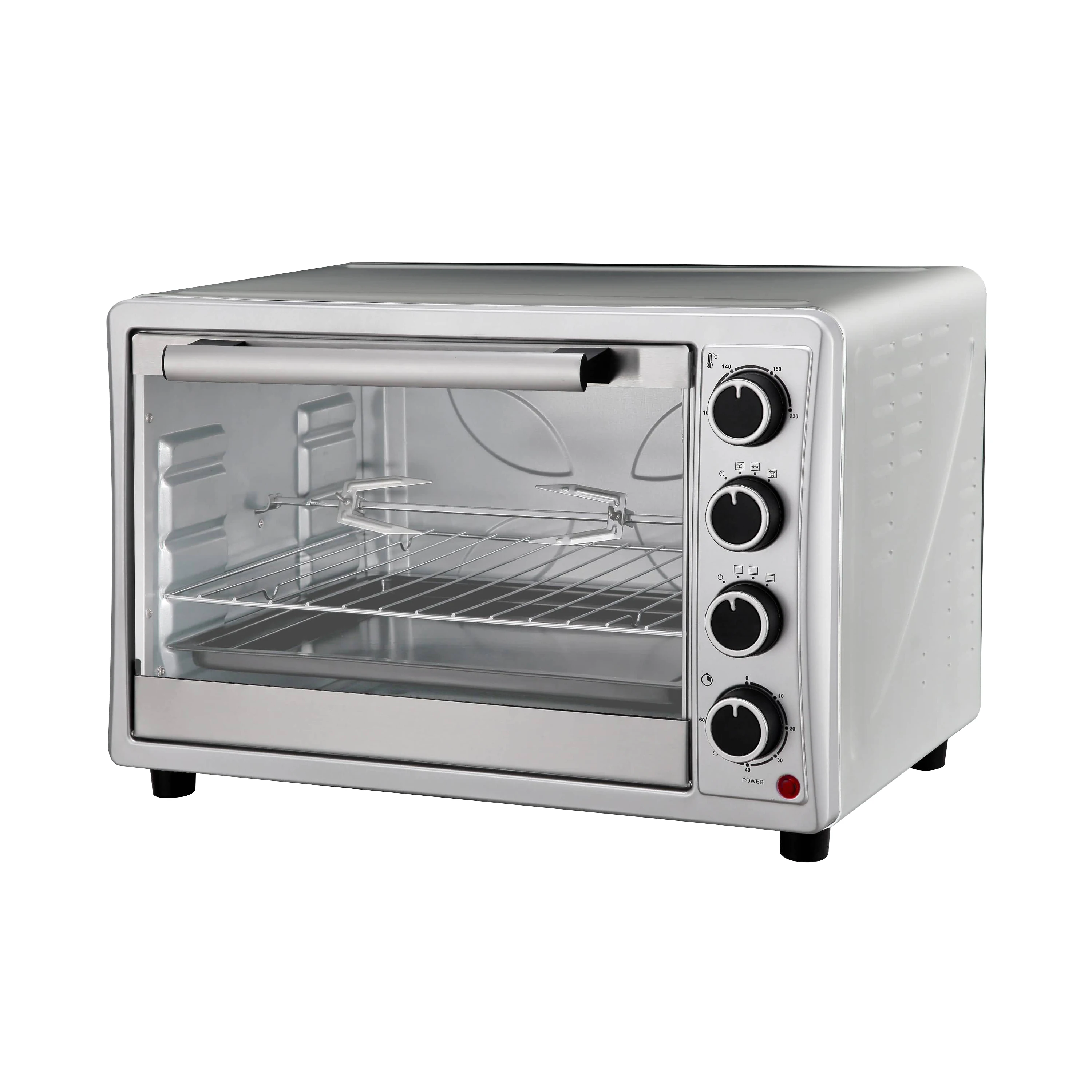 45L Multifunctional High quality automatic pizza oven manufacturer sell big capacity electric silver crest oven