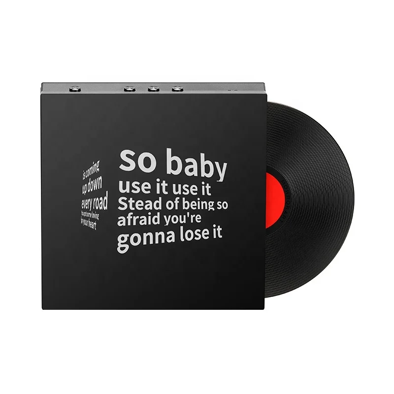 MOR RORART wire less suspension lyrics speaker retro movie design second generation M2 vinyl subtitle audio computer speaker