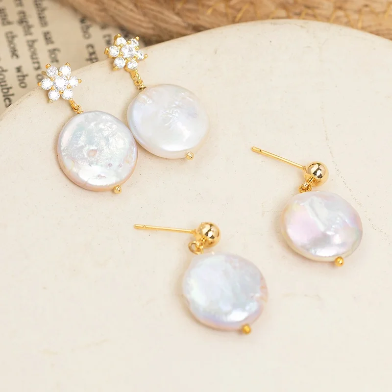 Женские серьги с жемчужинами