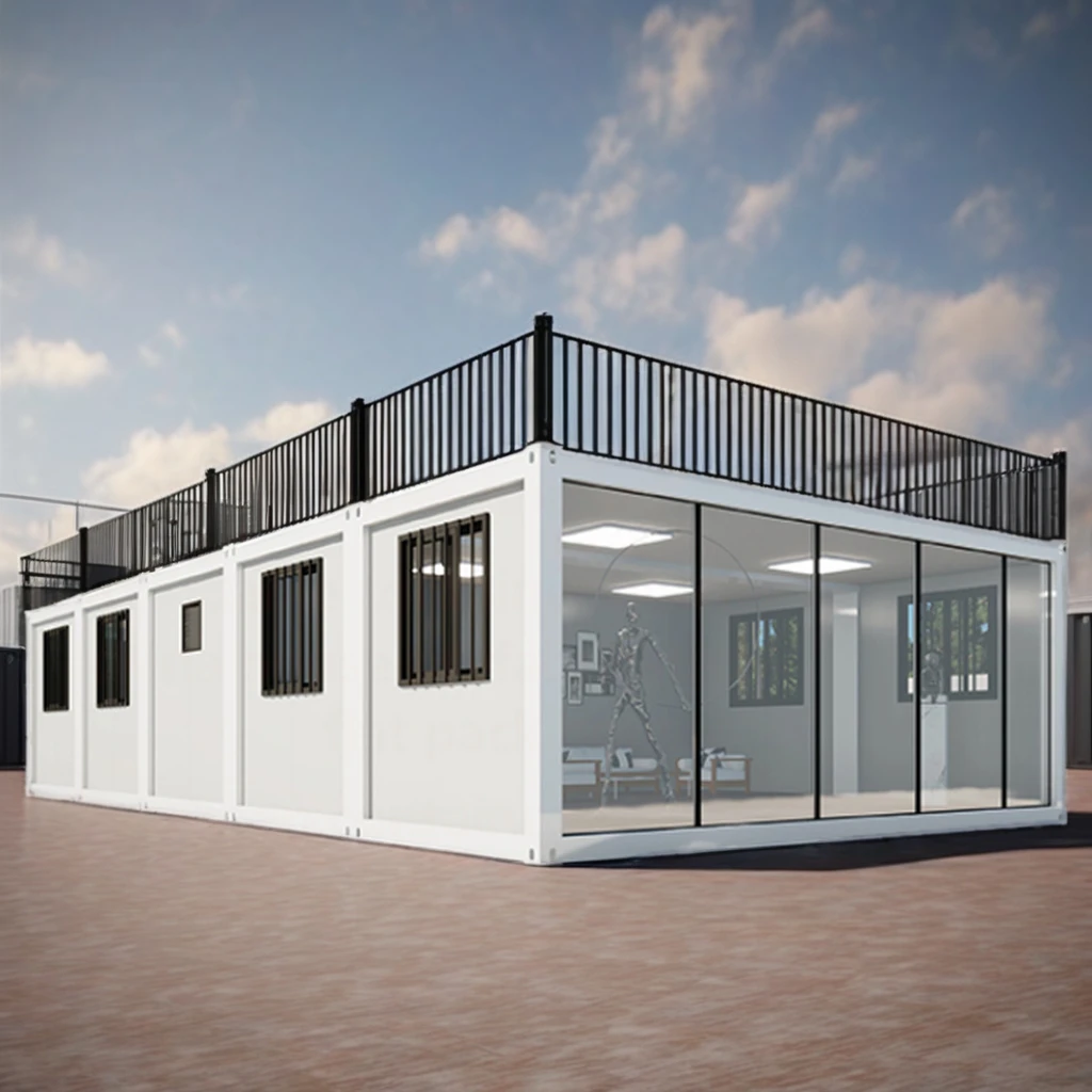 Готовый контейнер 3 спальни Casa стальной каркас мобильный контейнер модульный крошечный дом 20 футов съемные контейнерные дома