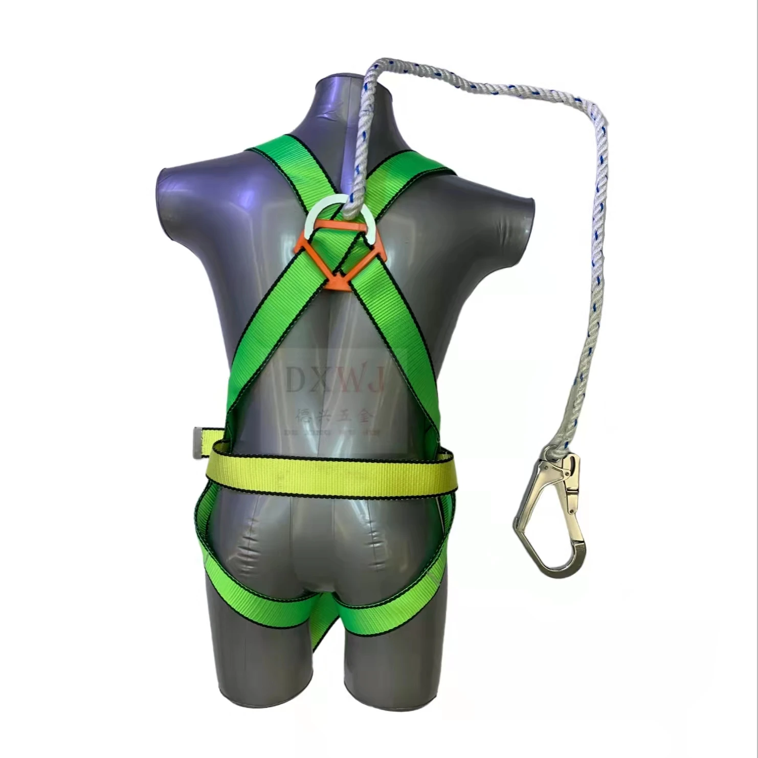 3 points adjustable super light system full body harness industrial safety belt fall protection