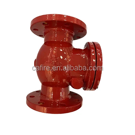 Cast iron Ductile Iron Soft Seal swing check valve pn16