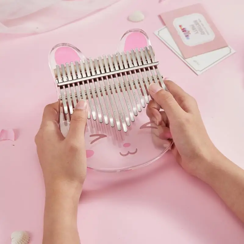 bset seller cartoon kalimba aileen north american hot sell 17 keys  musical de kalimba piano