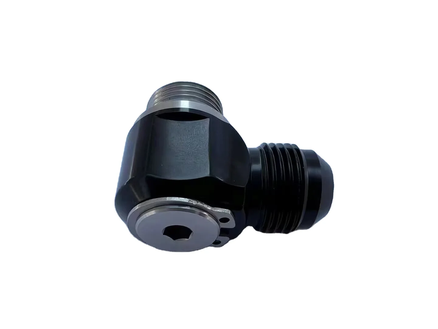 AN-8 (3/4 UNF) Full Flow Swivel Banjo Fittings to AN-06 male