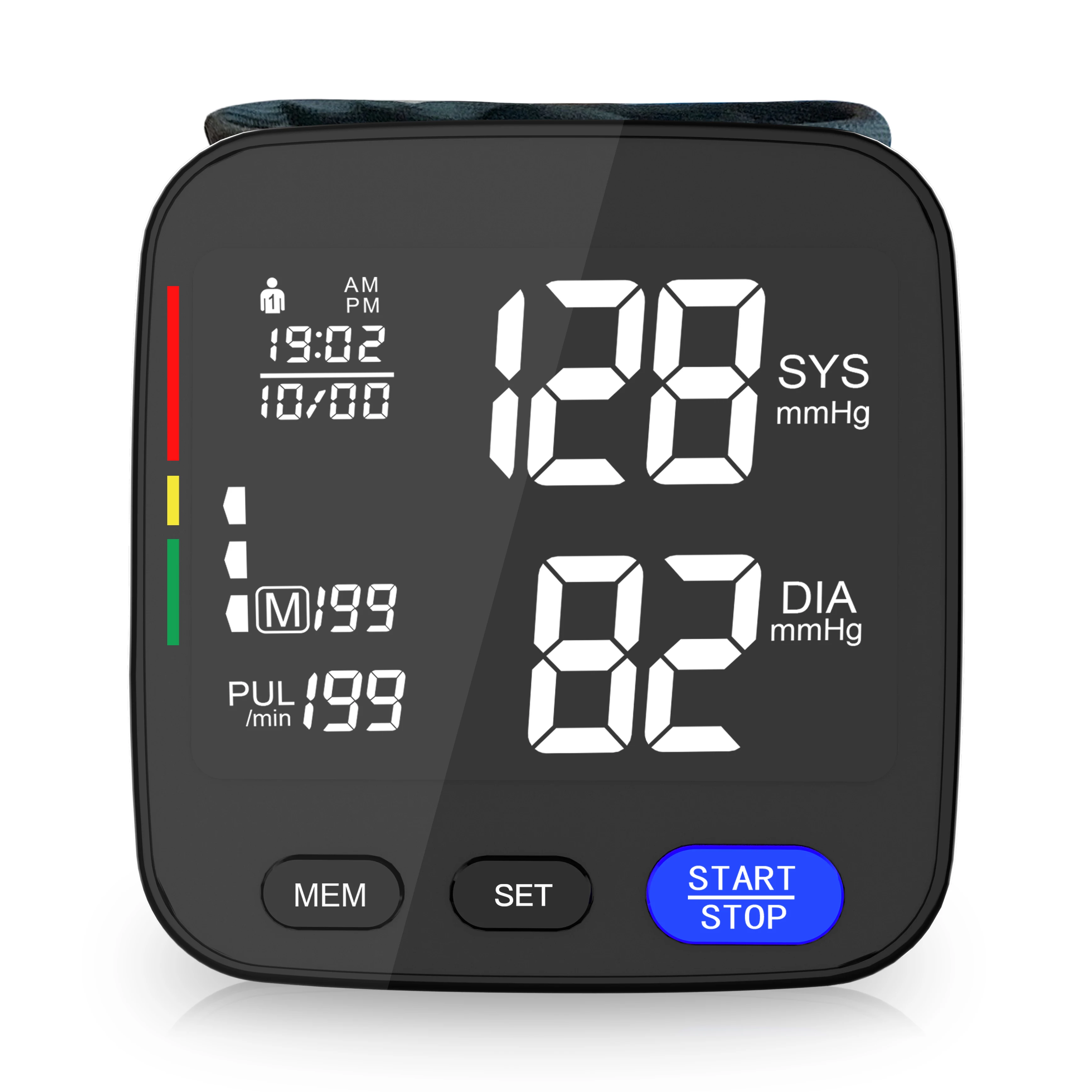 Medical Supplies Blood Pressure Monitor High Quality Led Display Digital Wrist Blood Pressure Machine for Health Care Equipment
