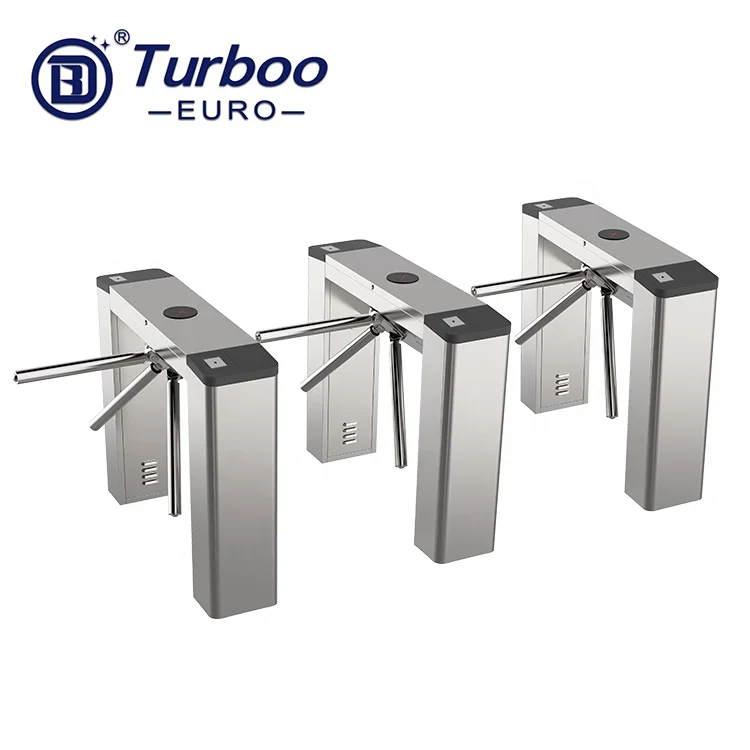 Tripod Turnstile Access Control Coin Operated Turnstile Automatic Vertical Tripod With Rfid Access Control