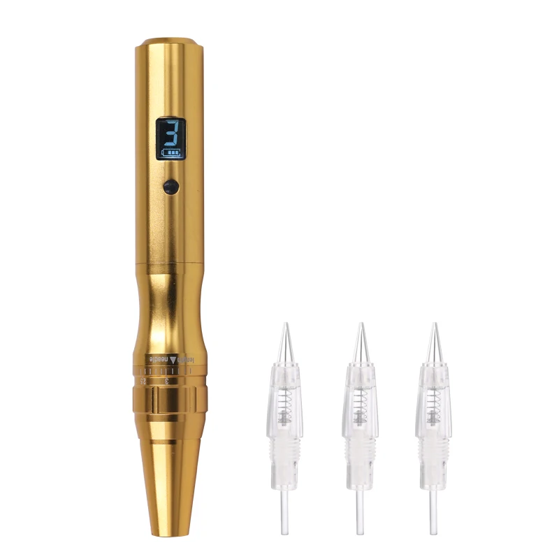 Eyebrow Tattoo Machine Multi Frequency Current Meter Dermografo Digital Permanent Makeup Machine
